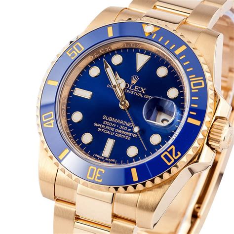 18k men's gold rolex|Rolex submariner 18k gold price.